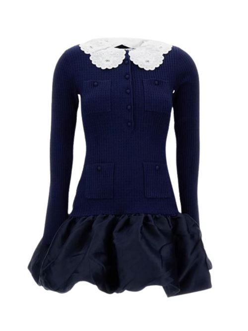 Mini abito a maglia SELF PORTRAIT | RS26106SBNAVY